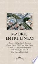libro Madrid Entre Líneas