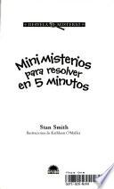 libro Minimisterios Para Resolver En 5 Minutos