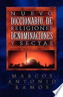 libro Nuevo Diccionario De Religiones, Denominaciones Y Sectas