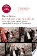 libro Periodistes Contra PolÃtics