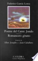 libro Poema Del Cante Jondo ; Romancero Gitano