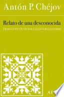 libro Relato De Un Desconocido