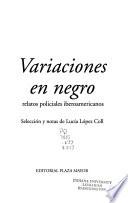 libro Variaciones En Negro