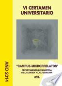 libro Vi Certamen Universitario Campus Microrrelatos