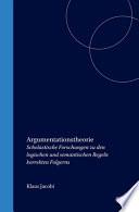 libro Argumentations Theorie