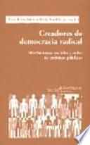 libro Creadores De Democracia Radical