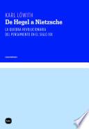 libro De Hegel A Nietzsche