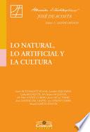 libro Lo Natural, Lo Artificial Y La Cultura