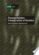 libro Thomas Hobbes. Tratado Sobre El Hombre