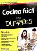 libro Cocina Fácil Para Dummies