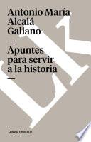 libro Apuntes Para Servir A La Historia