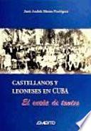 libro Castellanos Y Leoneses En Cuba