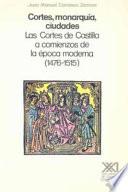 libro Cortes, Monarquía, Ciudades