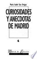 libro Curiosidades Y Anécdotas De Madrid I