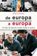 libro De Europa A Europa