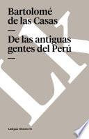 libro De Las Antiguas Gentes Del Perú