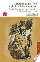 libro Documentos Históricos De La Revolución Mexicana: