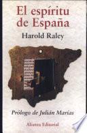 libro El Espíritu De España