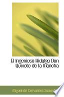 libro El Ingenioso Hidalgo Don Quijote De La Mancha / The Ingenious Hidalgo Don Quixote Of La Mancha
