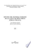 libro Estudio Del Material Romano De La Cueva De Peña Forua (forua Vizcaya)
