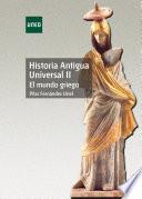 libro Historia Antigua Universal Ii. El Mundo Griego