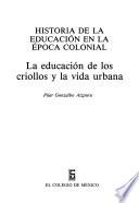 libro Historia De La Educación En La Epoca Colonial