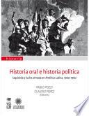 libro Historia Oral E Historia Política
