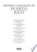 libro Historia Y Geografía De Puerto Rico