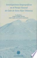libro Investigaciones Biogeográficas En El Parque Natural Del Cabo De Gata Níjar (almería)