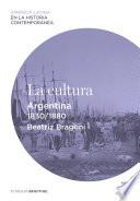 libro La Cultura. Argentina (1830 1880)