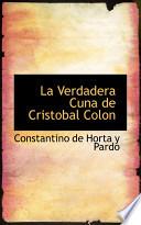 libro La Verdadera Cuna De Cristobal Colon