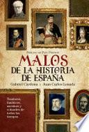 libro Malos De La Historia De España