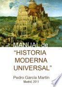 libro Manual De Historia Moderna Universal