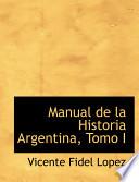 libro Manual De La Historia Argentina