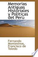 libro Memorias Antiguas Historiales Y Politicas Del Peru