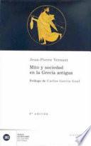libro Mito Y Sociedad En La Grecia Antigua