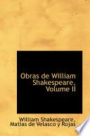 libro Obras De William Shakespeare
