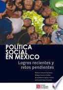 libro Política Social En México