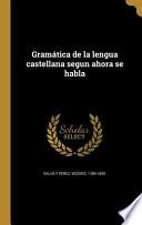 Spa Gramatica De La Lengua Cas