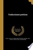 libro Spa Traducciones Poeticas