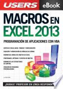 libro Macros En Excel 2013