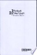 libro Juegos Infantiles De Puerto Rico
