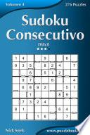 libro Sudoku Consecutivo   Difícil   Volumen 4   276 Puzzles