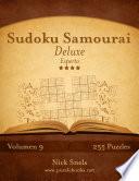 Sudoku Samurai Deluxe   Experto   Volumen 9   255 Puzzles