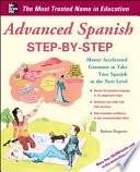 libro Advanced Spanish Step By Step