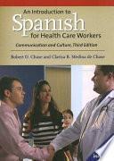 libro An Introduction To Spanish For Health Care Workers
