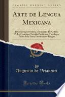 libro Arte De Lengua Mexicana