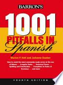 libro Barron S 1001 Pitfalls In Spanish