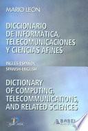 libro Diccionario De Informatica, Telecomunicaciones Y Ciencias Afines/dictionary Of Computing, Telecommunications, And Related Sciences