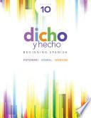 libro Dicho Y Hecho: Beginning Spanish, 10th Edition Brief